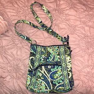 ⭐️AUTHENTIC BLUE/GREEN VERA BRADLEY CROSSBODY BAG